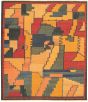 Casual  Flat-weaves & Kilims Orange Area rug 6x9 Turkish Flat-weave 335826