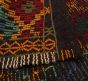 Turkish Yoruk 6'7" x 9'1" Flat-Weave Wool Tapestry Kilim 