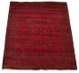 Bordered  Tribal Red Area rug 3x5 Afghan Hand-knotted 312941