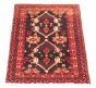 Persian Finest Baluch 2'10" x 5'0" Hand-knotted Wool Rug 