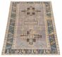 Persian Style 3'2" x 6'2" Hand-knotted Wool Rug 