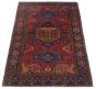 Persian Style 3'5" x 6'7" Hand-knotted Wool Rug 