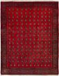 Bordered  Traditional Red Area rug 3x5 Persian Hand-knotted 264240