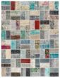 Bohemian  Transitional Grey Area rug 5x8 Turkish Hand-knotted 288469