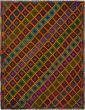 Flat-weaves & Kilims Orange Area rug 6x9 Turkish Flat-weave 291721