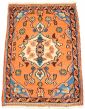 Bordered  Traditional Pink Area rug 2x3 Persian Hand-knotted 325732