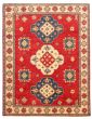 Bordered  Traditional Red Area rug 9x12 Afghan Hand-knotted 329129