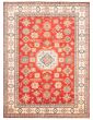 Bordered  Traditional Red Area rug 9x12 Afghan Hand-knotted 363548