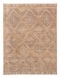 Flat-weaves & Kilims  Geometric Brown Area rug 6x9 Turkish Flat-Weave 375785