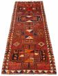 Persian Style 3'8" x 11'9" Hand-knotted Wool Rug 