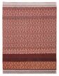 Braided  Transitional Red Area rug 6x9 Indian Braid weave 390598
