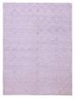 Flat-weaves & Kilims  Transitional Purple Area rug 9x12 Indian Flat-Weave 391532