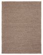 Braided  Transitional Brown Area rug 4x6 Indian Braid weave 394181