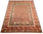 Tribal Red Area rug 9x12 Indian Hand-knotted 313337