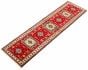 Indian Royal Kazak 2'10" x 9'10" Hand-knotted Wool Rug 