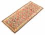 Persian Style 3'5" x 7'8" Hand-knotted Wool Brown Rug