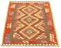 Bordered  Flat-weaves & Kilims Multi Area rug 3x5 Turkish Flat-weave 330168