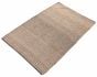 Indian Sienna 5'1" x 7'10" Braided Weave Wool Rug 