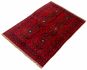 Afghan Baluch 4'8" x 6'5" Hand-knotted Wool Red Rug