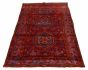 Persian Style 4'6" x 9'0" Hand-knotted Wool Rug 