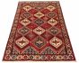 Persian Yalameh 5'0" x 9'0" Hand-knotted Wool Rug 