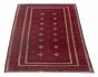 Afghan Royal Baluch 4'2" x 7'9" Hand-knotted Wool Rug 