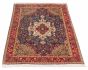 Persian Tabriz 3'5" x 4'11" Hand-knotted Wool Rug 
