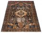 Persian Style 3'9" x 6'8" Hand-knotted Wool Rug 