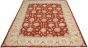 Bordered  Traditional Brown Area rug 12x15 Afghan Hand-knotted 303163