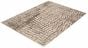 Belgium Sisal Safari 7'10" x 10'2" Machine Woven Polypropylene Silver-Black Rug