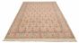Bordered  Traditional Ivory Area rug 9x12 Pakistani Hand-knotted 317676