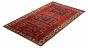 Persian Style 5'1" x 9'9" Hand-knotted Wool Red Rug
