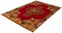 Persian Tabriz 7'7" x 11'1" Hand-knotted Wool Red Rug