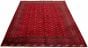 Bordered  Tribal Red Area rug 8x10 Afghan Hand-knotted 326295