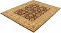 Indian Chobi Twisted 8'0" x 9'10" Hand-knotted Wool Rug 