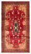 Bordered  Tribal Red Area rug 5x8 Turkish Hand-knotted 364991
