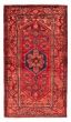 Bordered  Traditional Red Area rug 4x6 Turkish Hand-knotted 380350