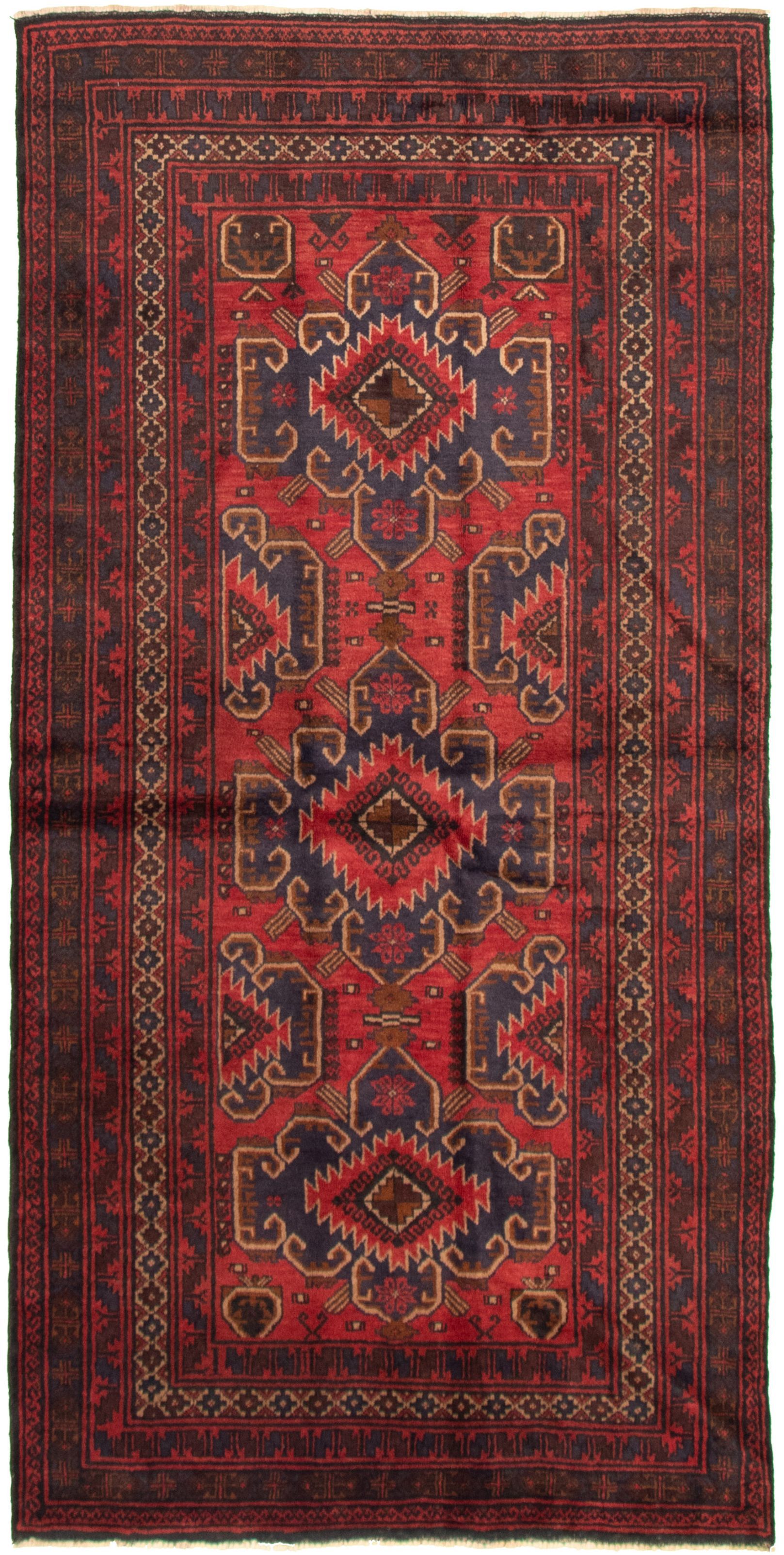 Hand Knotted Wool Red Rug Ecarpetgallery, Area Rugs 5 X 8 Under 100