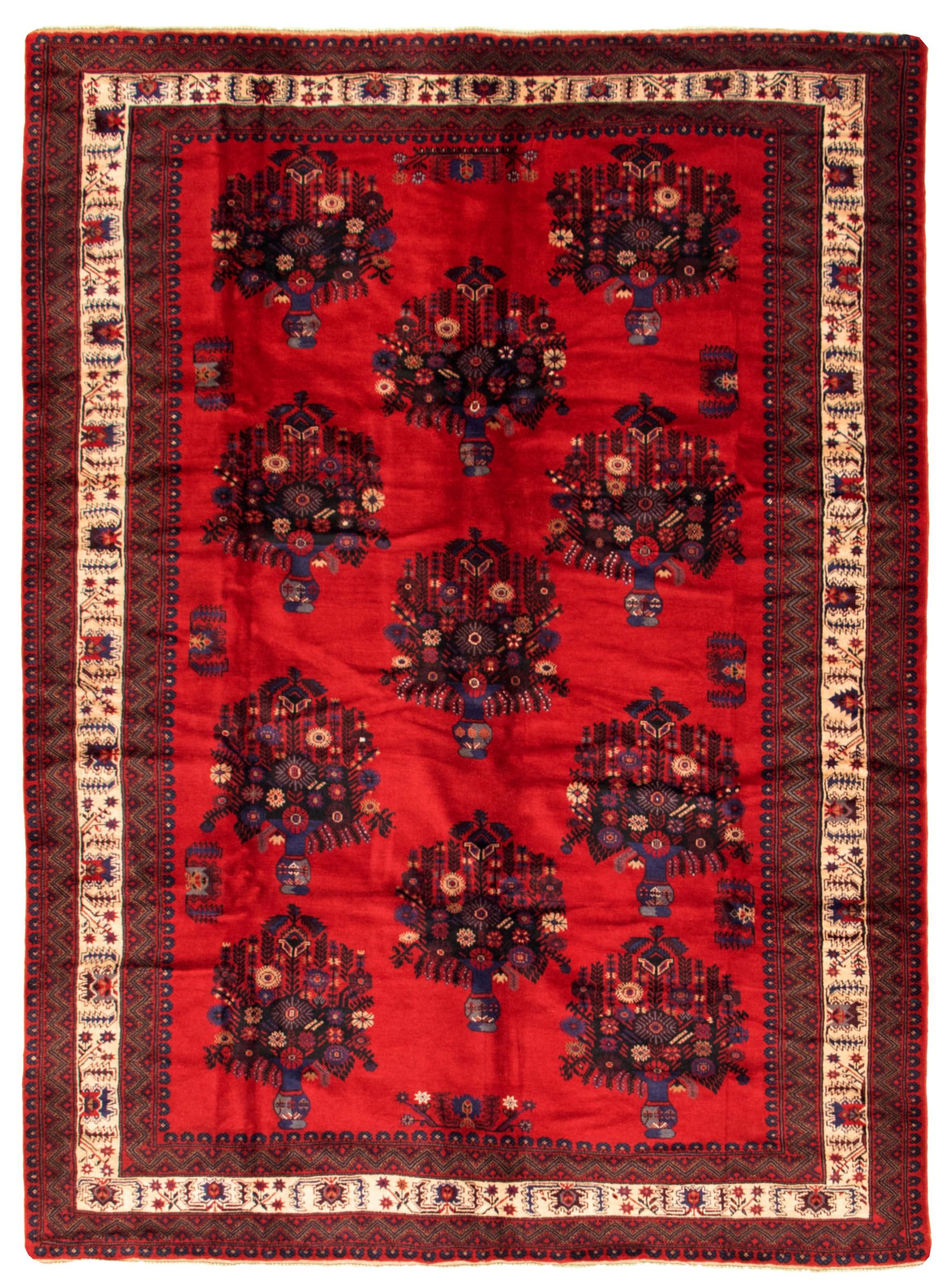 Hand Knotted Wool Red Rug Ecarpetgallery, 11 X 9 Area Rug