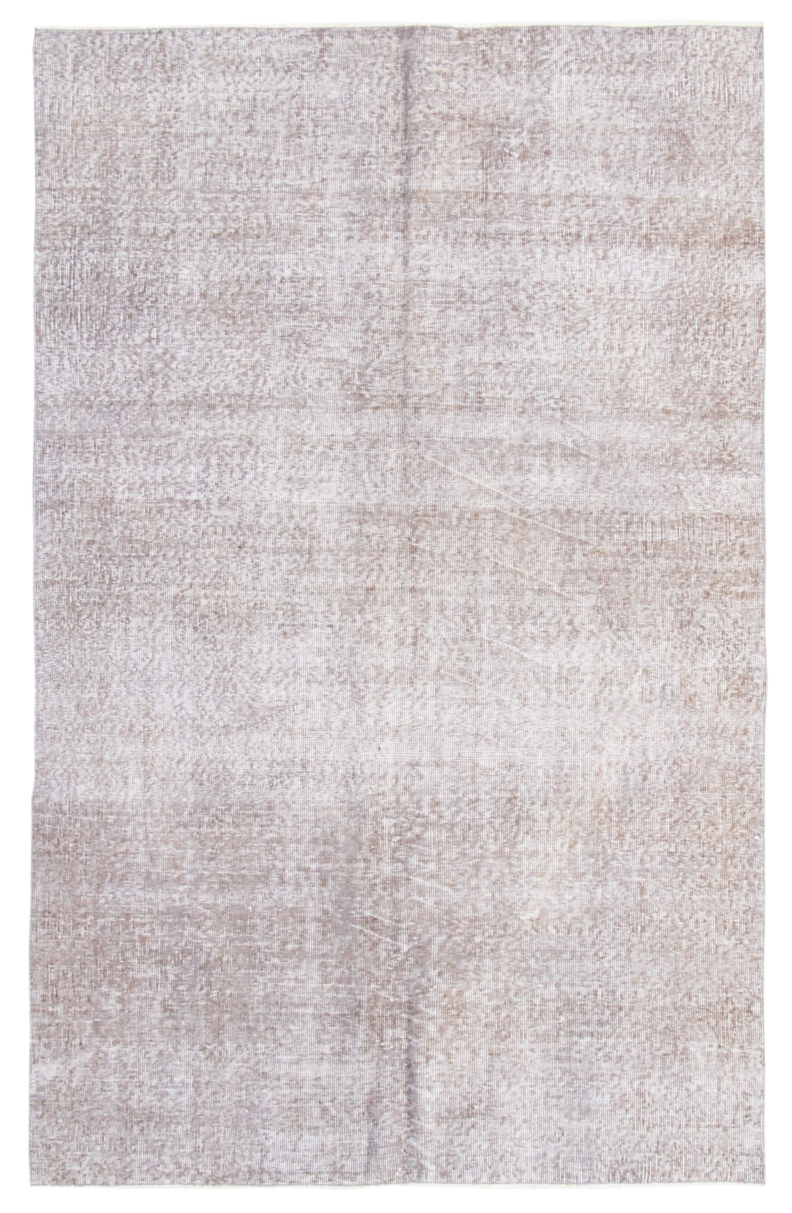 ECARPETGALLERY Hand-Knotted Color Transition Grey Wool Rug - 5'6 x 7'9