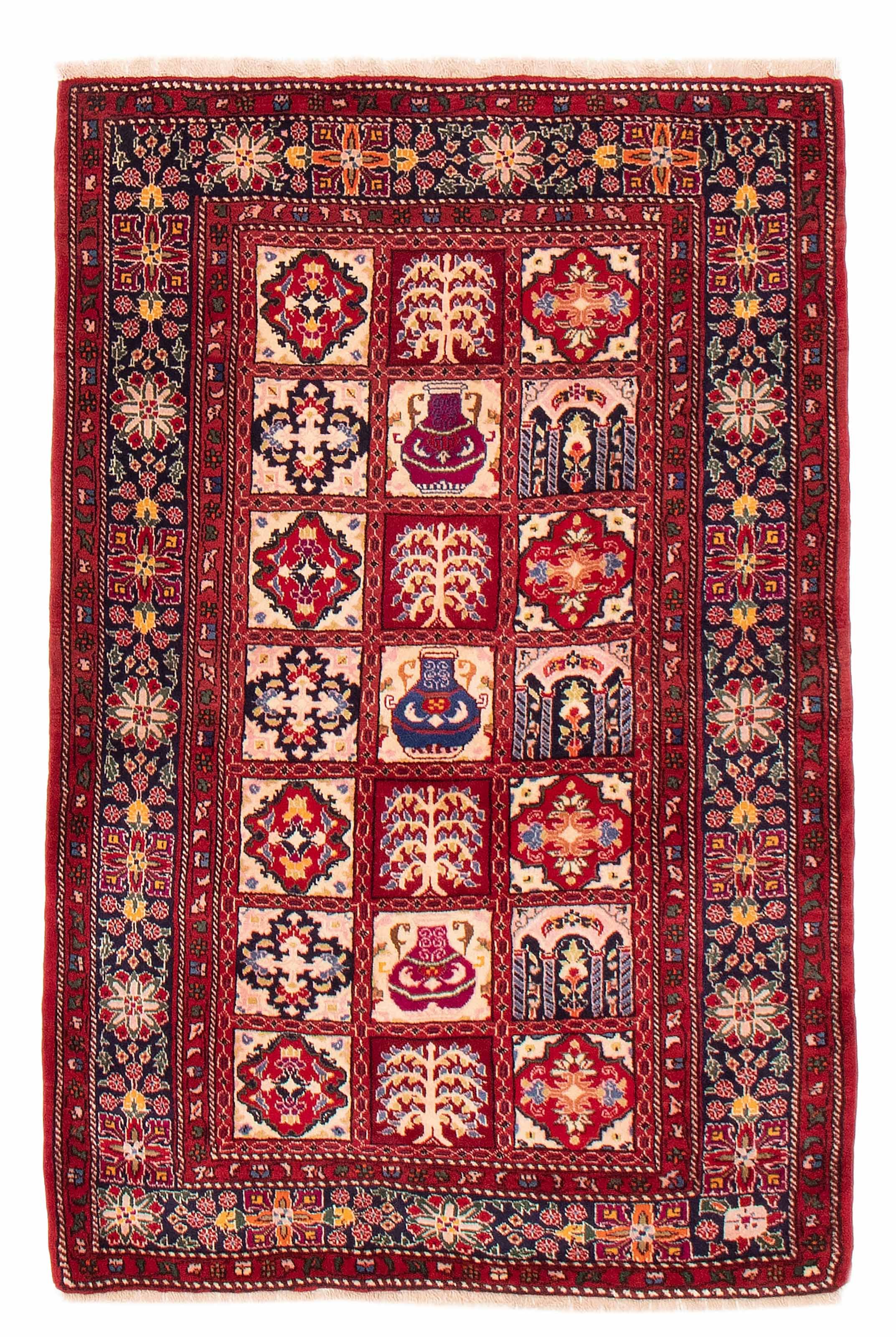 Persian Style 3 8 X 5 Hand Knotted Wool Rug Ecarpetgallery