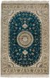 Traditional Green Area rug 3x5 Chinese Hand-knotted 189945