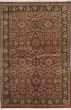 Traditional Red Area rug 5x8 Indian Hand-knotted 227973