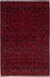 Traditional  Tribal Red Area rug 3x5 Afghan Hand-knotted 236311