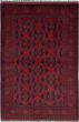Traditional  Tribal Red Area rug 4x6 Afghan Hand-knotted 236400