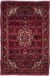 Vintage Red Area rug 3x5 Persian Hand-knotted 240374