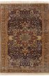 Traditional Blue Area rug 6x9 Turkish Hand-knotted 245033