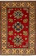 Geometric  Traditional Brown Area rug 3x5 Afghan Hand-knotted 246017