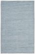 Casual  Transitional Blue Area rug 5x8 Indian Hand Loomed 259806