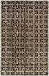 Carved  Transitional Brown Area rug 6x9 Nepal Hand-knotted 284471